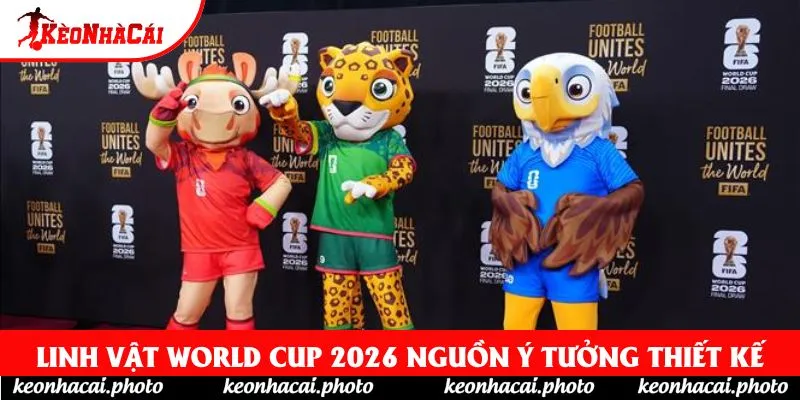 Linh vật World Cup 2026 nguồn ý tưởng thiết kế Linh vật World Cup 2026 nguồn ý tưởng thiết kế